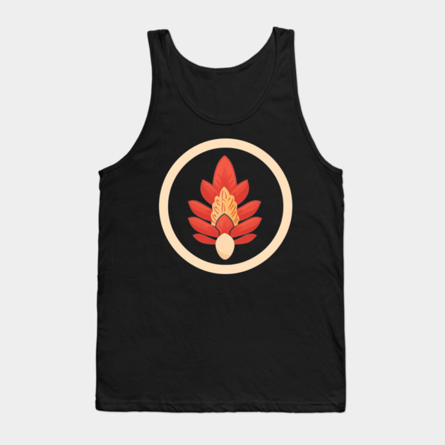 Red Ginger Flower, Love Plants Tank Top by logiamerch