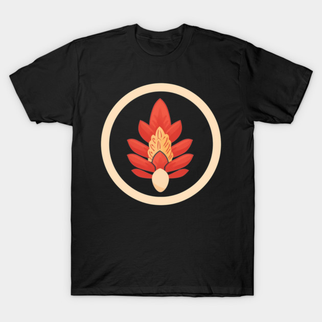 Red Ginger Flower, Love Plants T-Shirt by logiamerch
