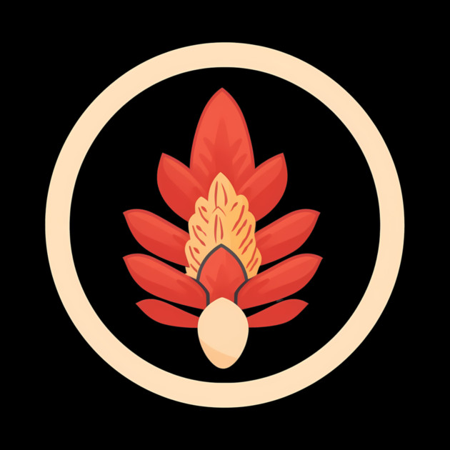 Red Ginger Flower, Love Plants by logiamerch