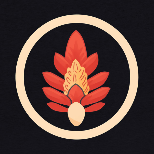 Red Ginger Flower, Love Plants by logiamerch