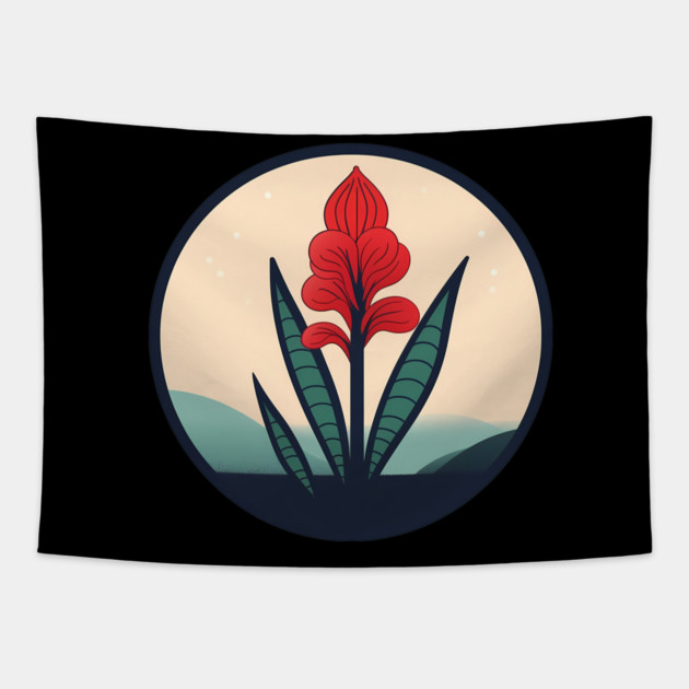 Alpinia Red Ginger Flower, Love Plants Tapestry by logiamerch