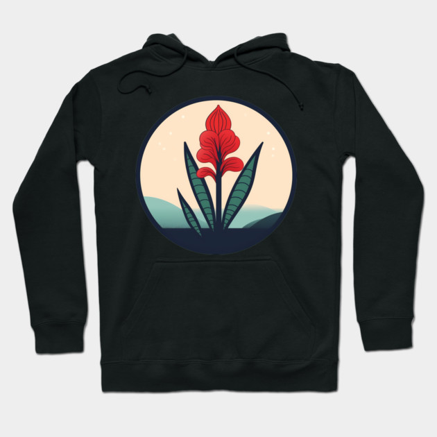 Alpinia Red Ginger Flower, Love Plants Hoodie by logiamerch