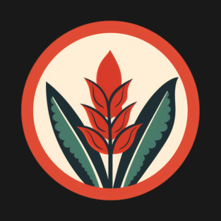 Alpinia Red Ginger Flower, Love Plants T-Shirt