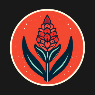 Alpinia Red Ginger Flower, Love Plants T-Shirt