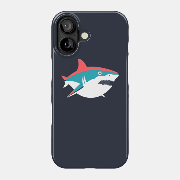 Minimal Shark, Love Sharks Phone Case by logiamerch