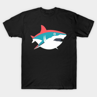Minimal Shark, Love Sharks T-Shirt
