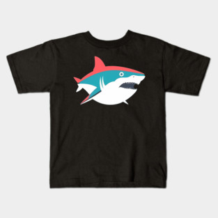 Minimal Shark, Love Sharks Kids T-Shirt