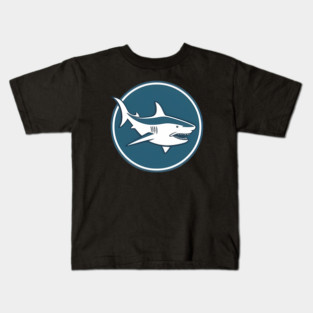 Minimal Shark, Love Sharks Kids T-Shirt