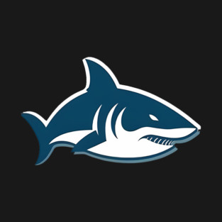 Minimal Shark, Love Sharks T-Shirt