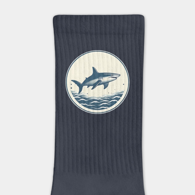 Shark Illustration, Love Sharks by logiamerch