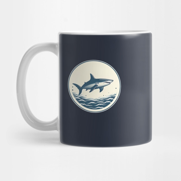 Shark Illustration, Love Sharks by logiamerch