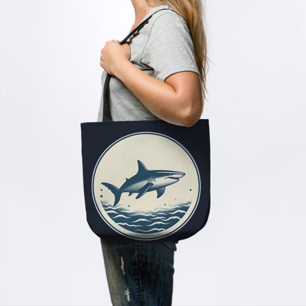 Shark Illustration, Love Sharks by logiamerch