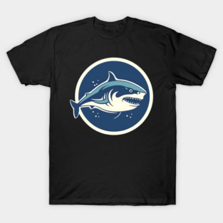 Shark Illustration, Love Sharks T-Shirt