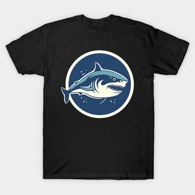 Shark Illustration, Love Sharks T-Shirt by logiamerch