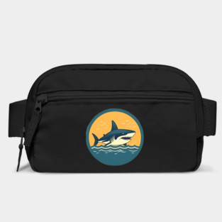 Shark Illustration, Love Sharks Bag