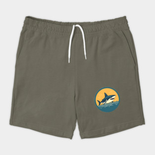 Shark Illustration, Love Sharks Shorts