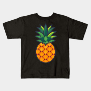 Simple Pineapple, Love Fruits Kids T-Shirt