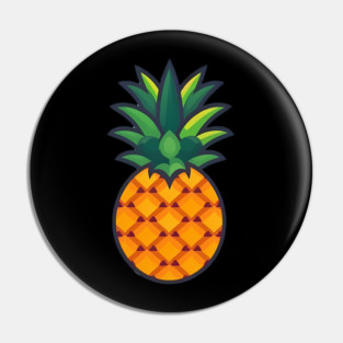 Simple Pineapple, Love Fruits Pin