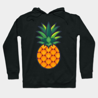 Simple Pineapple, Love Fruits Hoodie