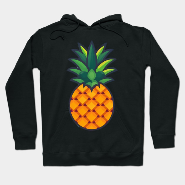 Simple Pineapple, Love Fruits Hoodie by logiamerch