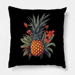 Simple Tropical Pineapple, Love Fruits Pillow