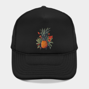 Simple Tropical Pineapple, Love Fruits Hat