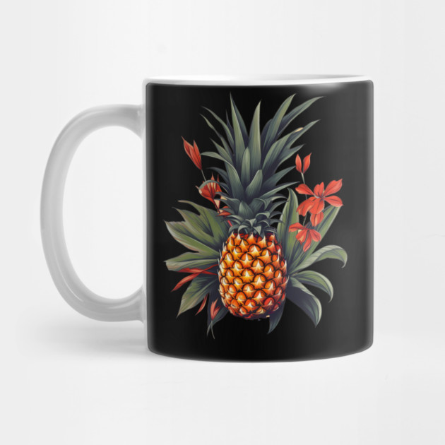 Simple Tropical Pineapple, Love Fruits by logiamerch