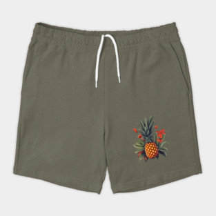 Simple Tropical Pineapple, Love Fruits Shorts