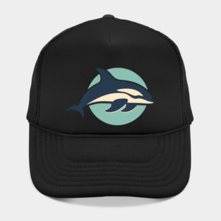 Minimal Orca, Love Orcas Hat