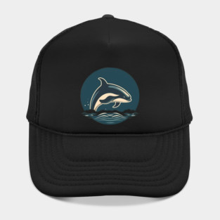 Minimal Orca, Love Orcas Hat