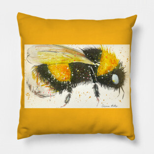 Cute Bumble bee, Save our Bees Pillow