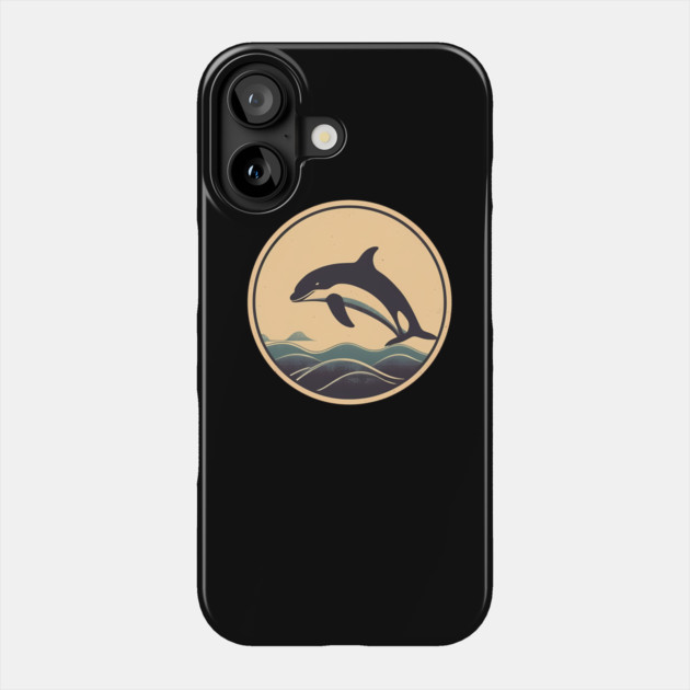 Minimal Orca, Love Orcas Phone Case by logiamerch
