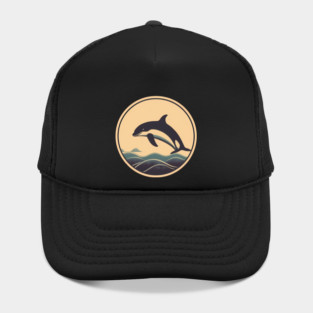 Minimal Orca, Love Orcas Hat