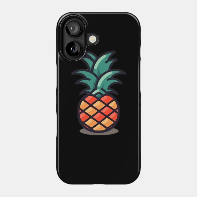 Simple Pineapple, Love Fruits Phone Case by logiamerch