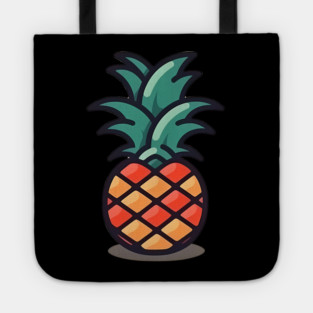 Simple Pineapple, Love Fruits Tote