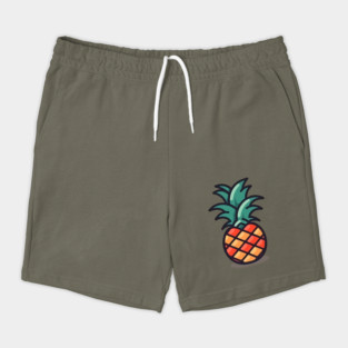 Simple Pineapple, Love Fruits Shorts