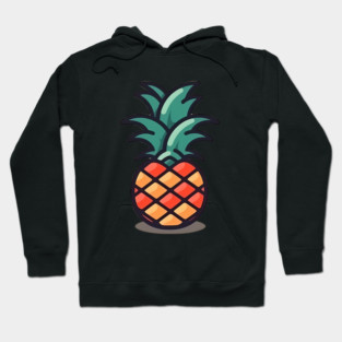 Simple Pineapple, Love Fruits Hoodie