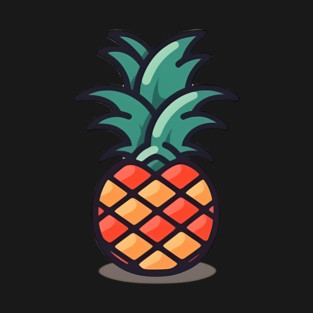 Simple Pineapple, Love Fruits T-Shirt