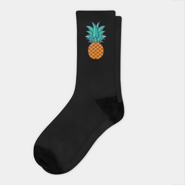 Simple Pineapple, Love Fruits Socks by logiamerch