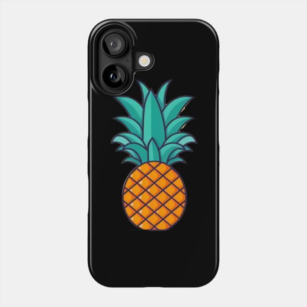 Simple Pineapple, Love Fruits Phone Case by logiamerch