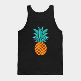 Simple Pineapple, Love Fruits Tank Top