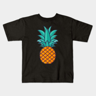 Simple Pineapple, Love Fruits Kids T-Shirt