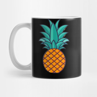 Simple Pineapple, Love Fruits Mug