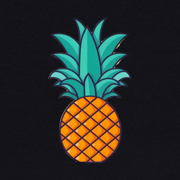 Simple Pineapple, Love Fruits by logiamerch
