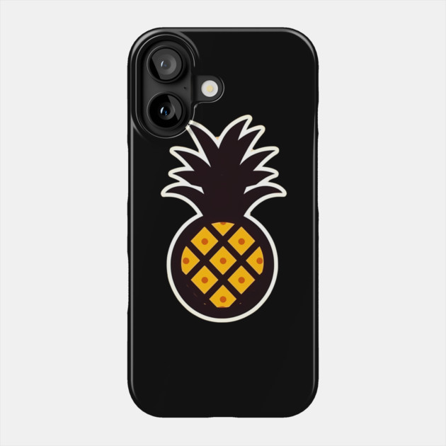 Simple Pineapple, Love Fruits Phone Case by logiamerch