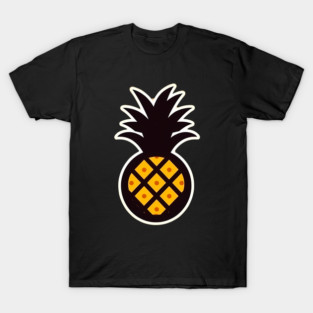 Simple Pineapple, Love Fruits T-Shirt
