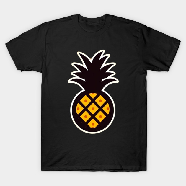 Simple Pineapple, Love Fruits T-Shirt by logiamerch
