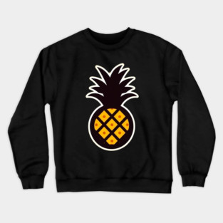Simple Pineapple, Love Fruits Crewneck Sweatshirt