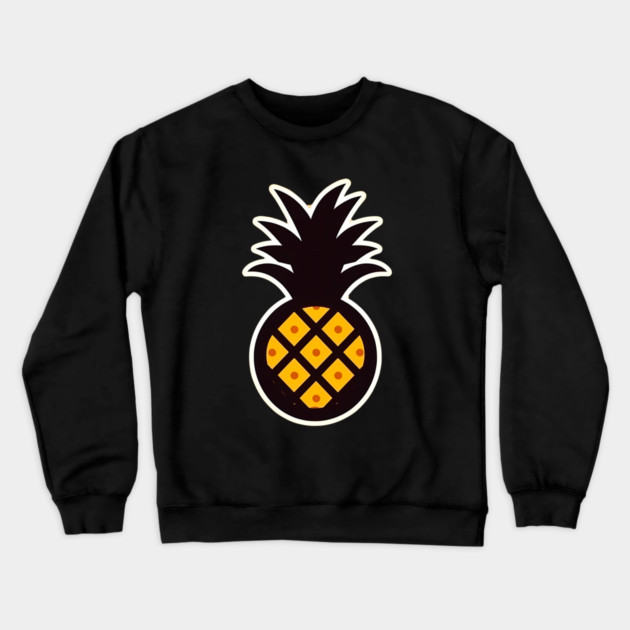 Simple Pineapple, Love Fruits Crewneck Sweatshirt by logiamerch