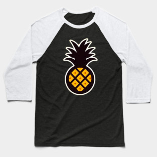 Simple Pineapple, Love Fruits Baseball T-Shirt